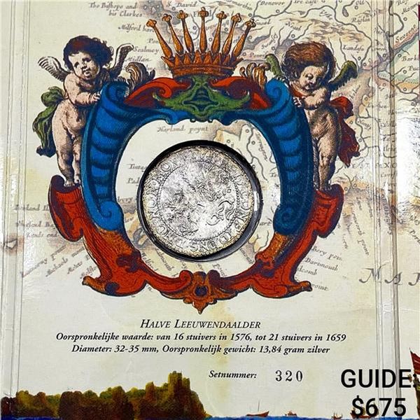 1627-1994 Dutch De Campen Isle of Wight  Halve Leeuendaaler and Mint Set [8 Coins]