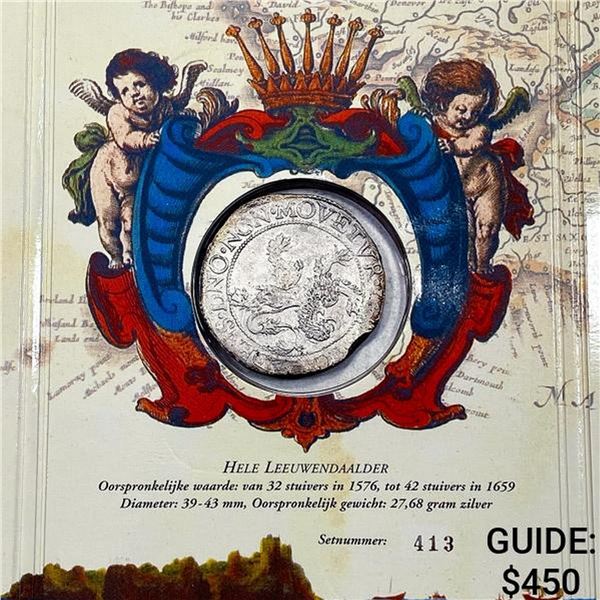 1627-1994 Dutch De Campen Isle of Wight  Halve Leeuendaaler and Mint Set [8 Coins]