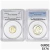 Image 1 : [2]1944-1946 10C Mercury & 25C Washington PCGS