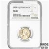 Image 1 : 1938-D Jefferson Nickel NGC MS67