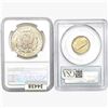 Image 2 : [2]1902-1952 5C Jefferson & $1 Morgan NGC/PCGS