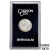 Image 1 : 1883-CC Morgan Silver Dollar   GSA