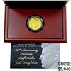Image 1 : 2014 Kennedy 50th Anniv. 3/4oz Gold Proof Coin