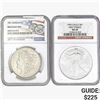 Image 1 : [2]1921-1995 $1 Morgan & Silver Eagle NGC BU/MS69