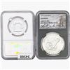 Image 2 : [2]1963-1972 50C Franklin & $1 Eisenhower NGC