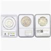 Image 2 : [3]1961-1992 Asstd. U.S. Dollar & Half Dollars NGC/PCGS