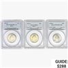 Image 1 : 1976&1978 [3] Washington Silver Quarters PCGS MS/PF
