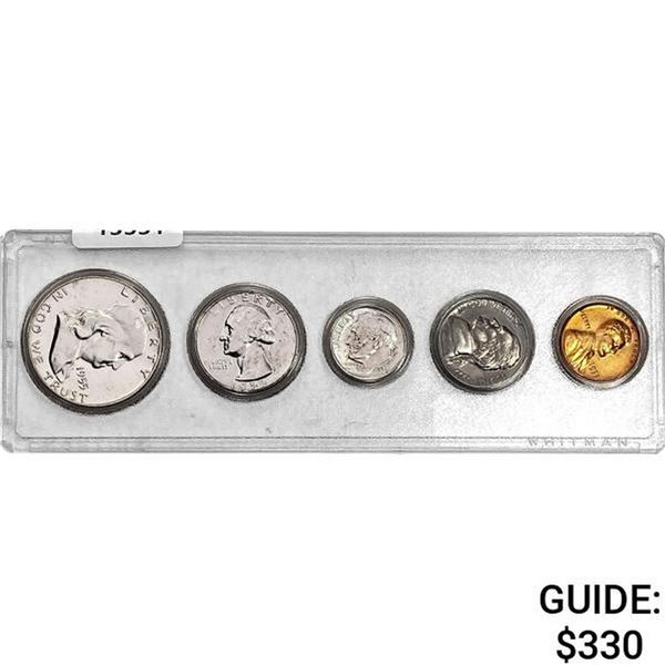 1955 US Proof Set [5 Coins]