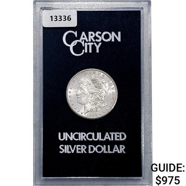 1884-CC Morgan Silver Dollar   GSA