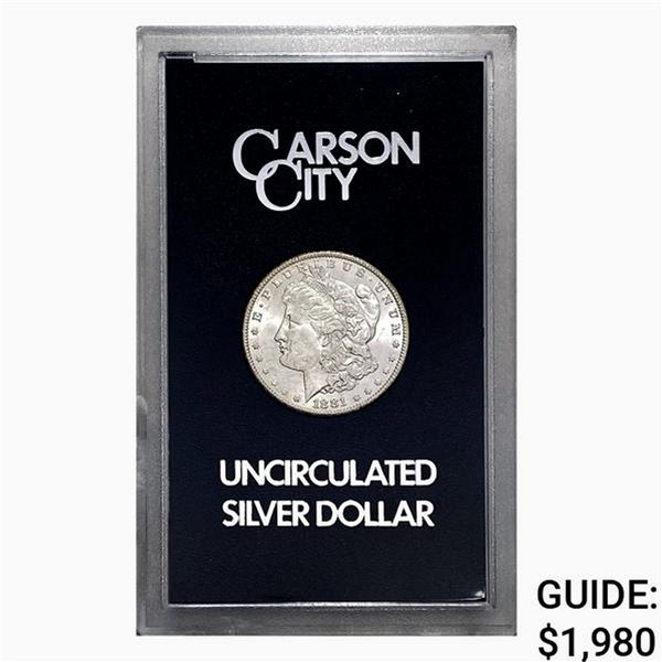 1881-CC Morgan Silver Dollar   GSA