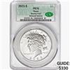 Image 1 : 2023-S Silver Peace Dollar CAC PR70 Reverse Proof
