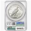Image 2 : 2023-S Silver Peace Dollar CAC PR70 Reverse Proof