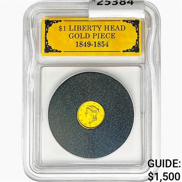 1853 Rare Gold Dollar