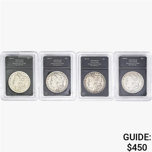 [4]1884-1900 Morgan Silver Dollar   Very Good