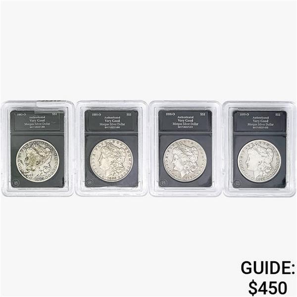 [4]1883-1899 Morgan Silver Dollar   Very Good