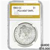 Image 1 : 1883-CC Morgan Silver Dollar PGA MS67 DMPL