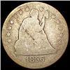 Image 1 : 1856-O Seated Liberty Quarter NICELY CIRCULATED