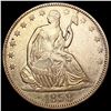 Image 1 : 1858 Seated Liberty Half Dollar CLOSELY UNCIRCULATED