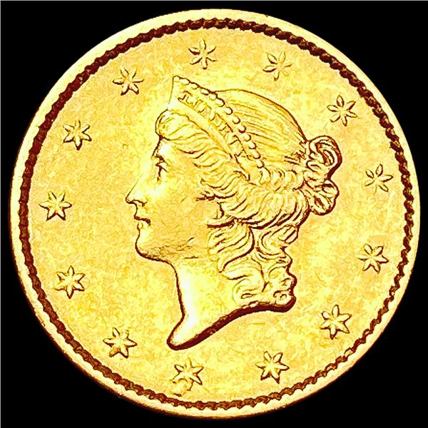 1852 Rare Gold Dollar CLOSELY UNCIRCULATED