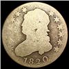 Image 1 : 1820 Capped Bust Quarter NICELY CIRCULATED