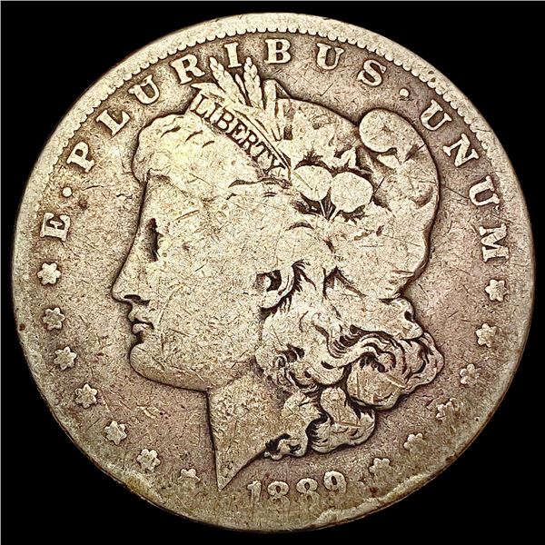 1889-CC Morgan Silver Dollar NICELY CIRCULATED