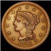 Image 1 : 1855 Braided Hair Large Cent CLOSELY UNCIRCULATED