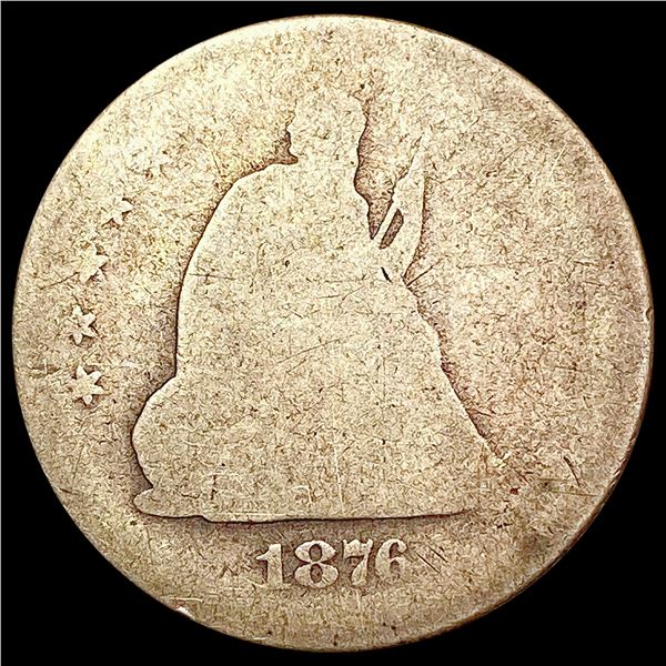 1876-S Seated Liberty Quarter HIGH GRADE