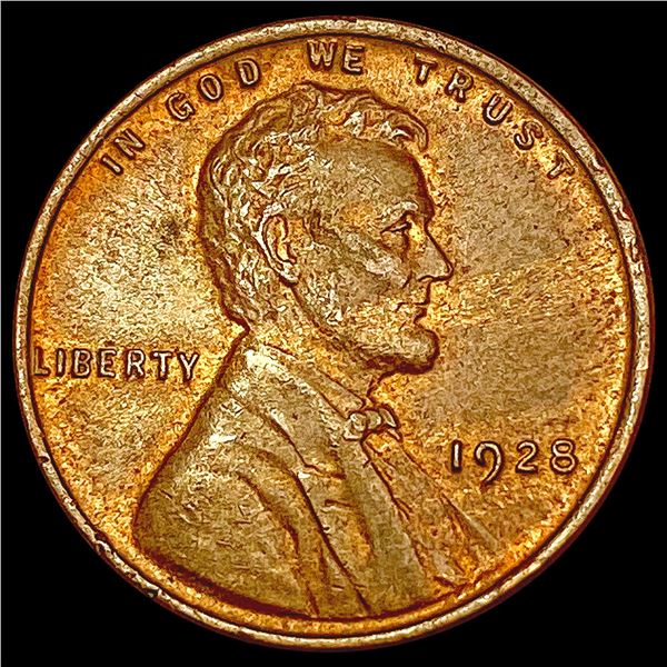 1928 Wheat Cent CLOSELY UNCIRCULATED