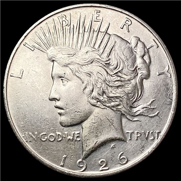 1926-D Silver Peace Dollar CLOSELY UNCIRCULATED