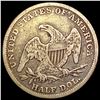 Image 2 : 1838 Capped Bust Half Dollar NICELY CIRCULATED