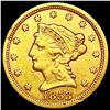 Image 1 : 1853 $2.50 Gold Quarter Eagle CLOSELY UNCIRCULATED