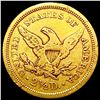 Image 2 : 1853 $2.50 Gold Quarter Eagle CLOSELY UNCIRCULATED