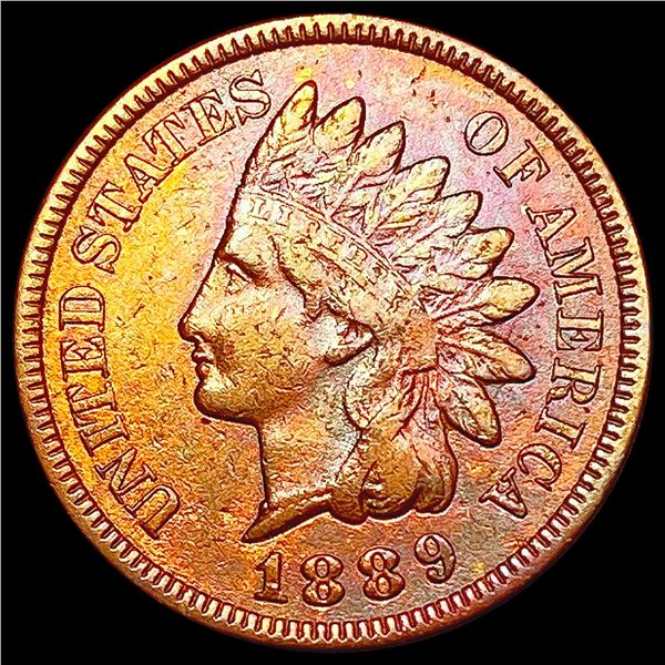 1889 Indian Head Cent CLOSELY UNCIRCULATED