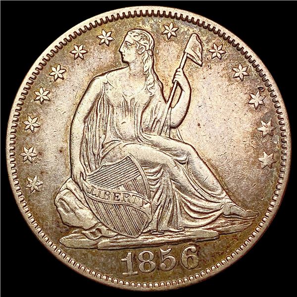 1856-O Seated Liberty Half Dollar CLOSELY UNCIRCULATED