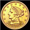 Image 1 : 1895 $2.50 Gold Quarter Eagle CLOSELY UNCIRCULATED