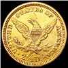 Image 2 : 1873 $2.50 Gold Quarter Eagle CLOSELY UNCIRCULATED