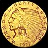 Image 1 : 1911-S $5 Gold Half Eagle CLOSELY UNCIRCULATED