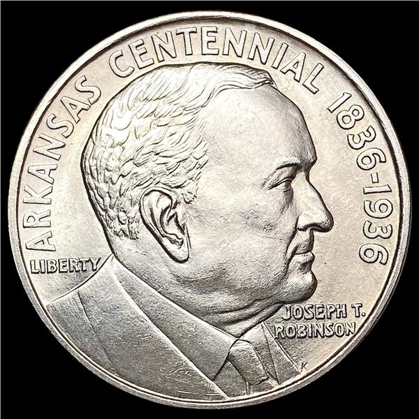 1936 Robinson Half Dollar GEM BU