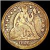 Image 1 : 1856 Sm Date Seated Liberty Dime NICELY CIRCULATED
