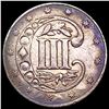 Image 2 : 1861 Silver Three Cent CLOSELY UNCIRCULATED