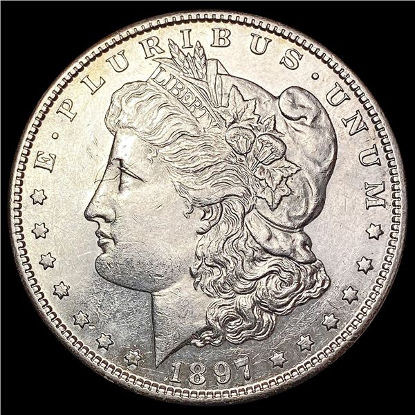 1897-S PL Morgan Silver Dollar UNCIRCULATED