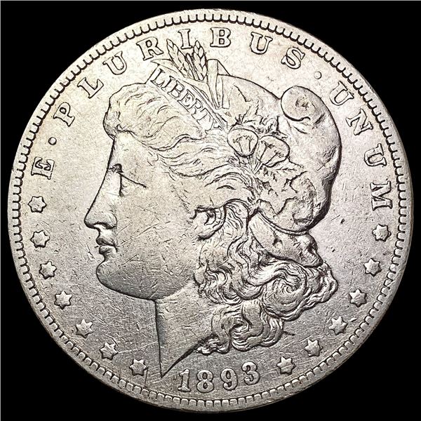 1893-O Morgan Silver Dollar LIGHTLY CIRCULATED