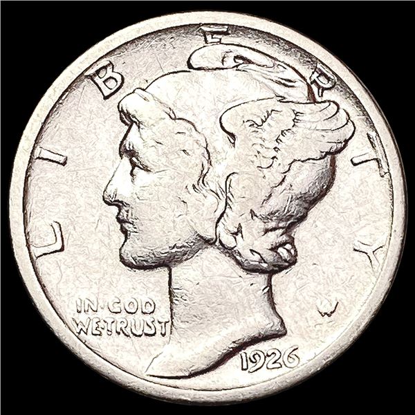1926-D Mercury Dime NEARLY UNCIRCULATED