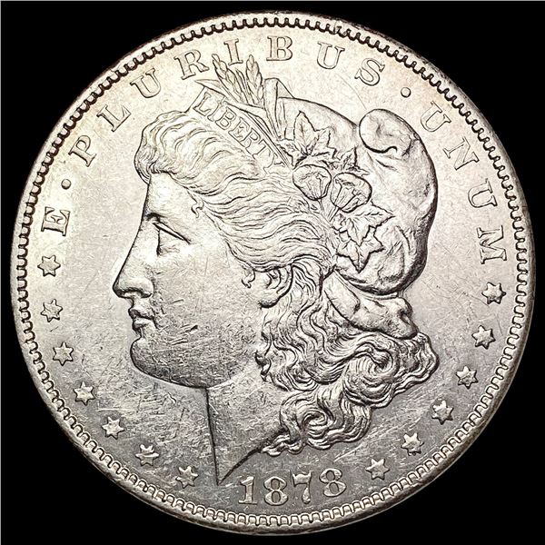 1878-CC Morgan Silver Dollar CLOSELY UNCIRCULATED