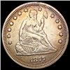 Image 1 : 1877 Seated Liberty Quarter CLOSELY UNCIRCULATED