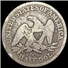 Image 2 : 1853 Arrows and Rays Seated Liberty Half Dollar NICELY CIRCULATED