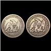 Image 2 : [2] 1857&1859-O Seated Liberty Half Dollar NICELY CIRCULATED