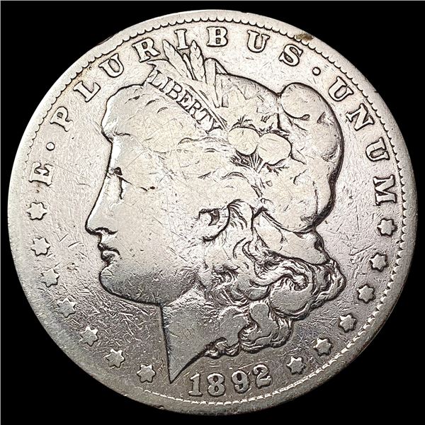 1892 CC Morgan Silver Dollar NICELY CIRCULATED