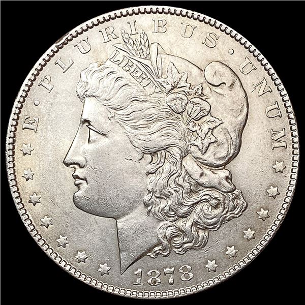 1878 Morgan Silver Dollar CLOSELY UNCIRCULATED