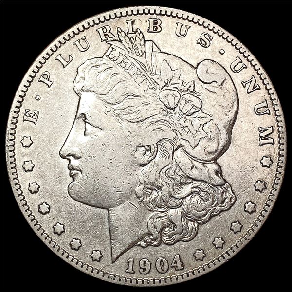 1904 S Morgan Silver Dollar CLOSELY UNCIRCULATED